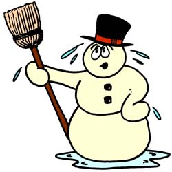 Melting Snowman Clipart - Tumundografico