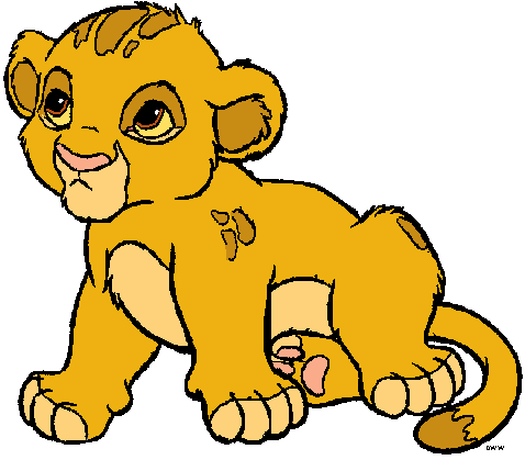 Baby Simba Clip Art Images | Disney Clip Art Galore