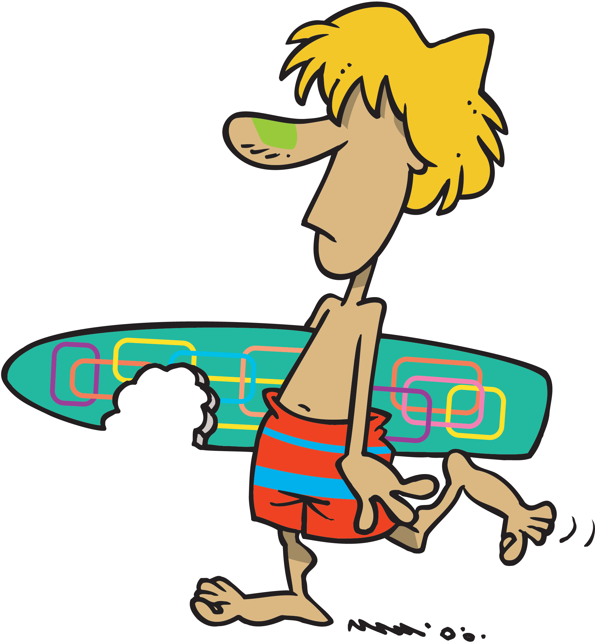 Surfing Clip Art - Tumundografico