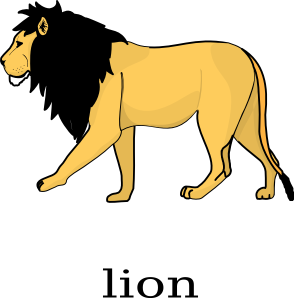 Lion Clip Art - vector clip art online, royalty free ...