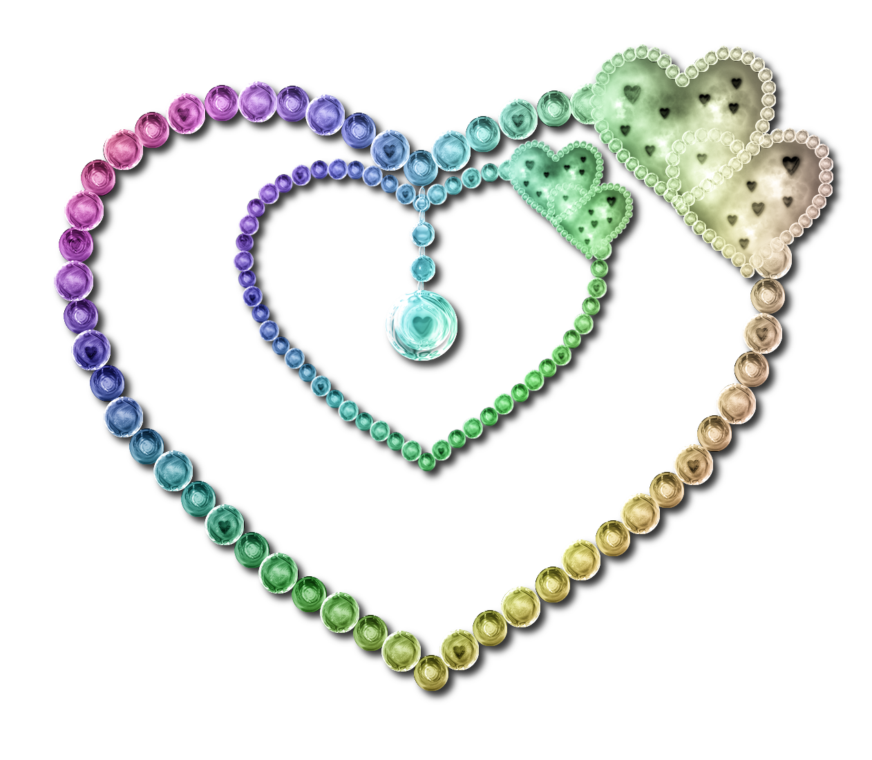 deviantART: More Like PNG Glowing Heart Clip Art (PURPLE) by =