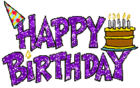 Free Birthday Gifs - Animated Birthday Clipart - Graphics