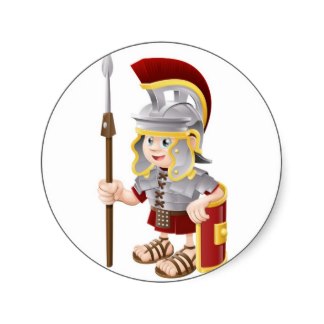 Roman Soldier Stickers and Sticker Designs - Zazzle UK