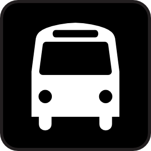 Map Symbols Bus clip art - vector clip art online, royalty free ...