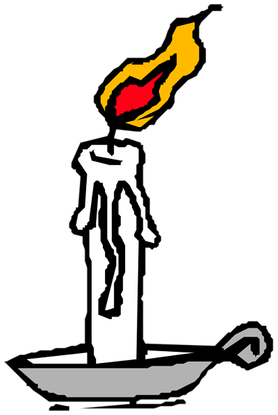 Free Stock Photos | Illustration Of A Burning Candle | # 14131 ...