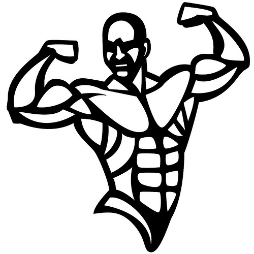 Bodybuilder Vector Image - a photo on Flickriver