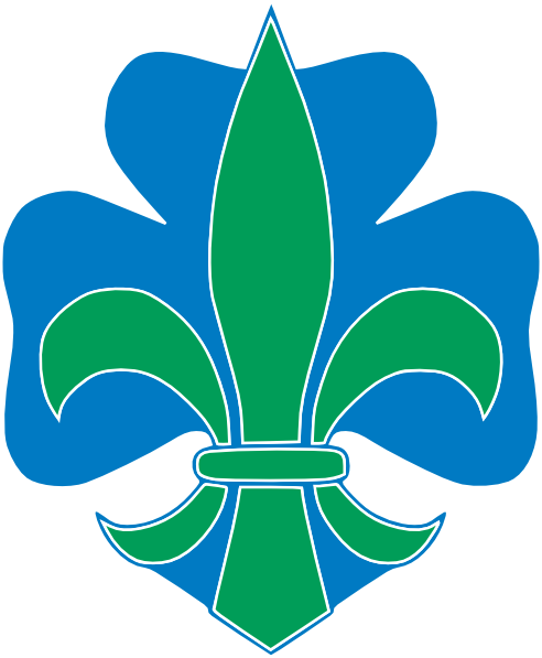 Lotus Flower Blue Gray clip art Free Vector