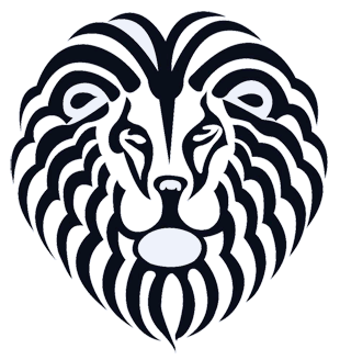Welcome: Lion ~ Leo ~ Line Drawing