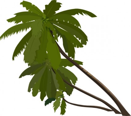 Palm Tree clip art Free vector in Open office drawing svg ( .svg ...