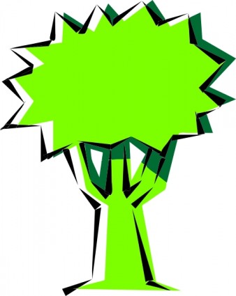 Tree clip art Vector clip art - Free vector for free download