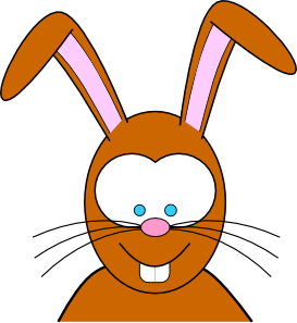 Easterbunny clip art - vector clip art online, royalty free ...