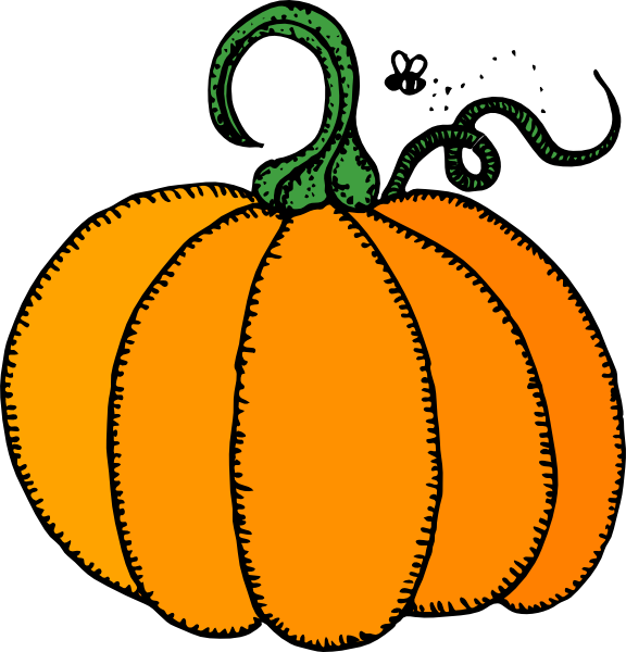 Pumpkin clip art - vector clip art online, royalty free & public ...