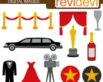 Hollywood clipart | Etsy