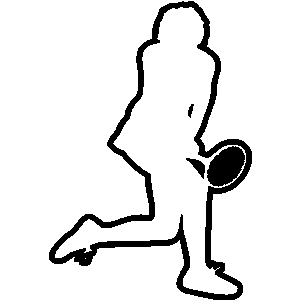 Tennis Lineart - ClipArt Best