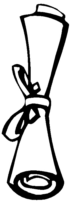 Clipart diploma