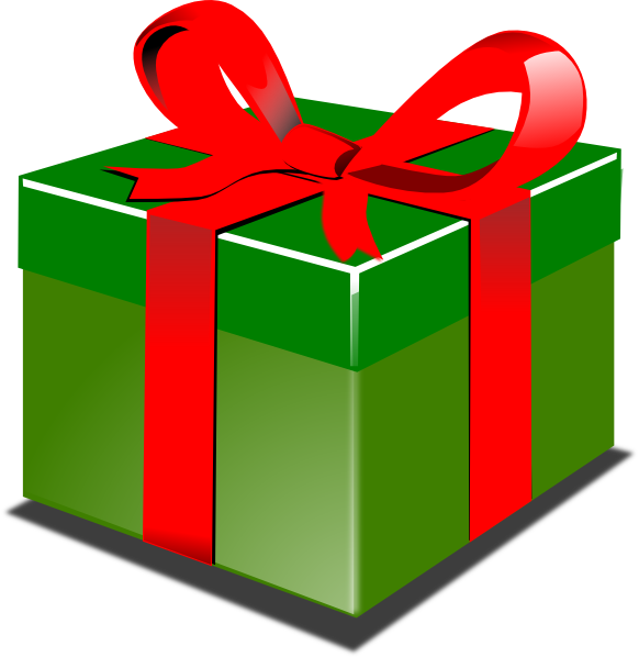 Cartoon present clipart
