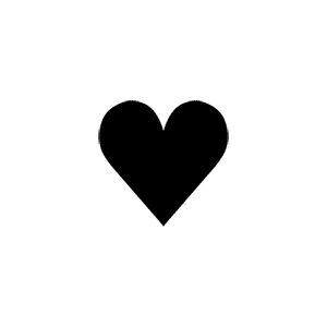 Black Heart Clipart - Tumundografico
