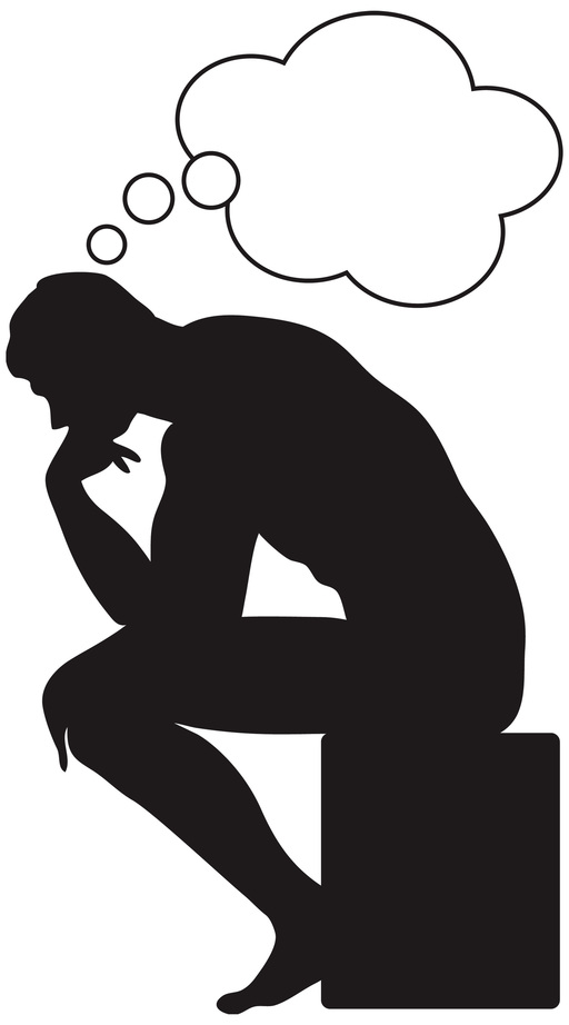 Galleries Related Think Bubble Thinking Man Before You Speak Brain ...