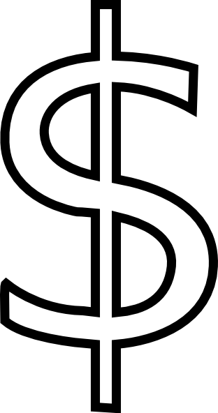 Dollar Sign Outline