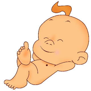 Funny Baby Girl - Cute Baby Cartoon Images