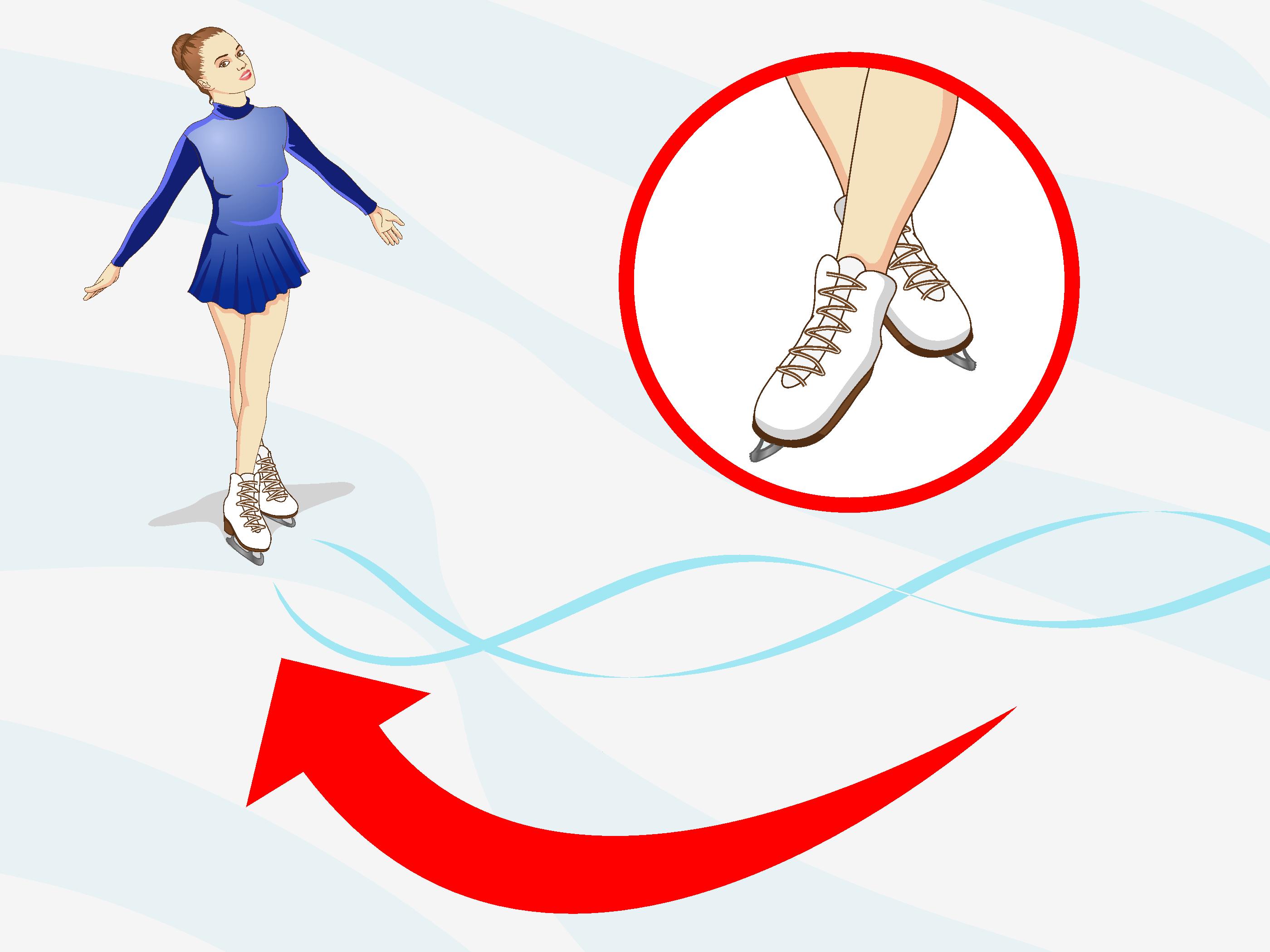 3 Ways to Ice Skate Backwards - wikiHow