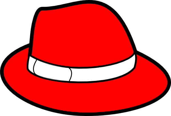 Red Hatters Clipart