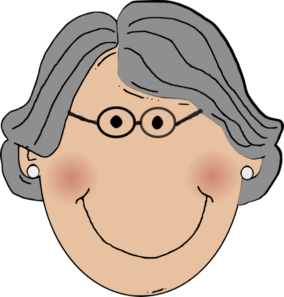Cartoon Grandma Clipart