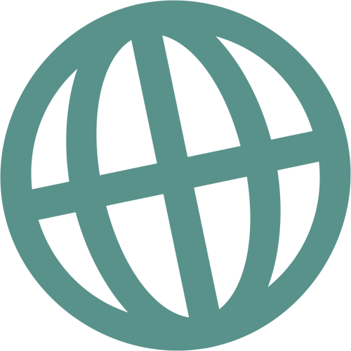 Internet globe symbol | Public domain vectors