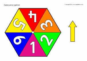 FREE Printable Cut-Out Templates: Fans, Dice, Games Spinners ...