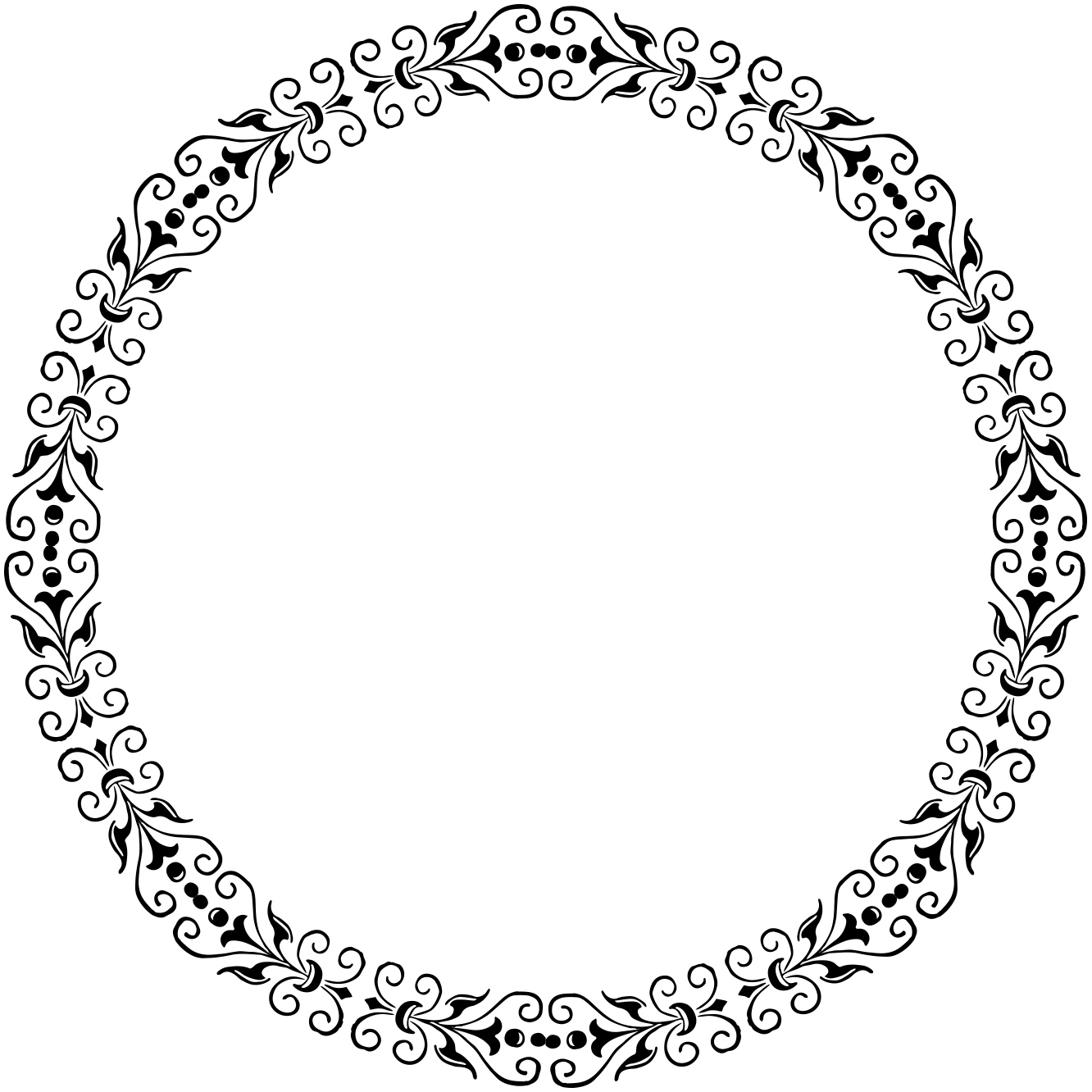 Line Border Designs - Free Clipart Images