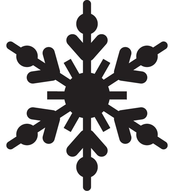 Falling Snowflakes Free Stock Vector Set | No cost royalty free stock