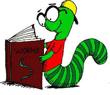 Free Bookworm Clipart - ClipArt Best