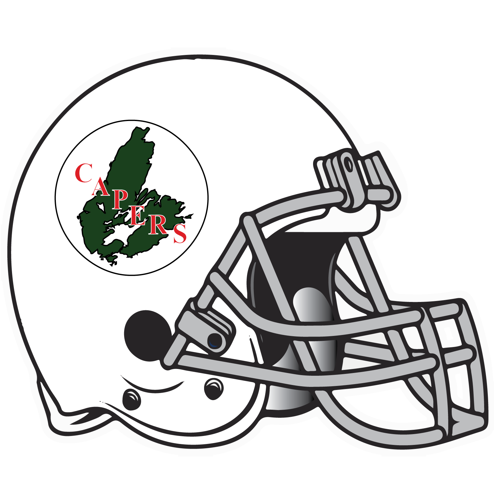 CIS Helmet History: Cape Breton Capers | The Edmonton Eskimos ...