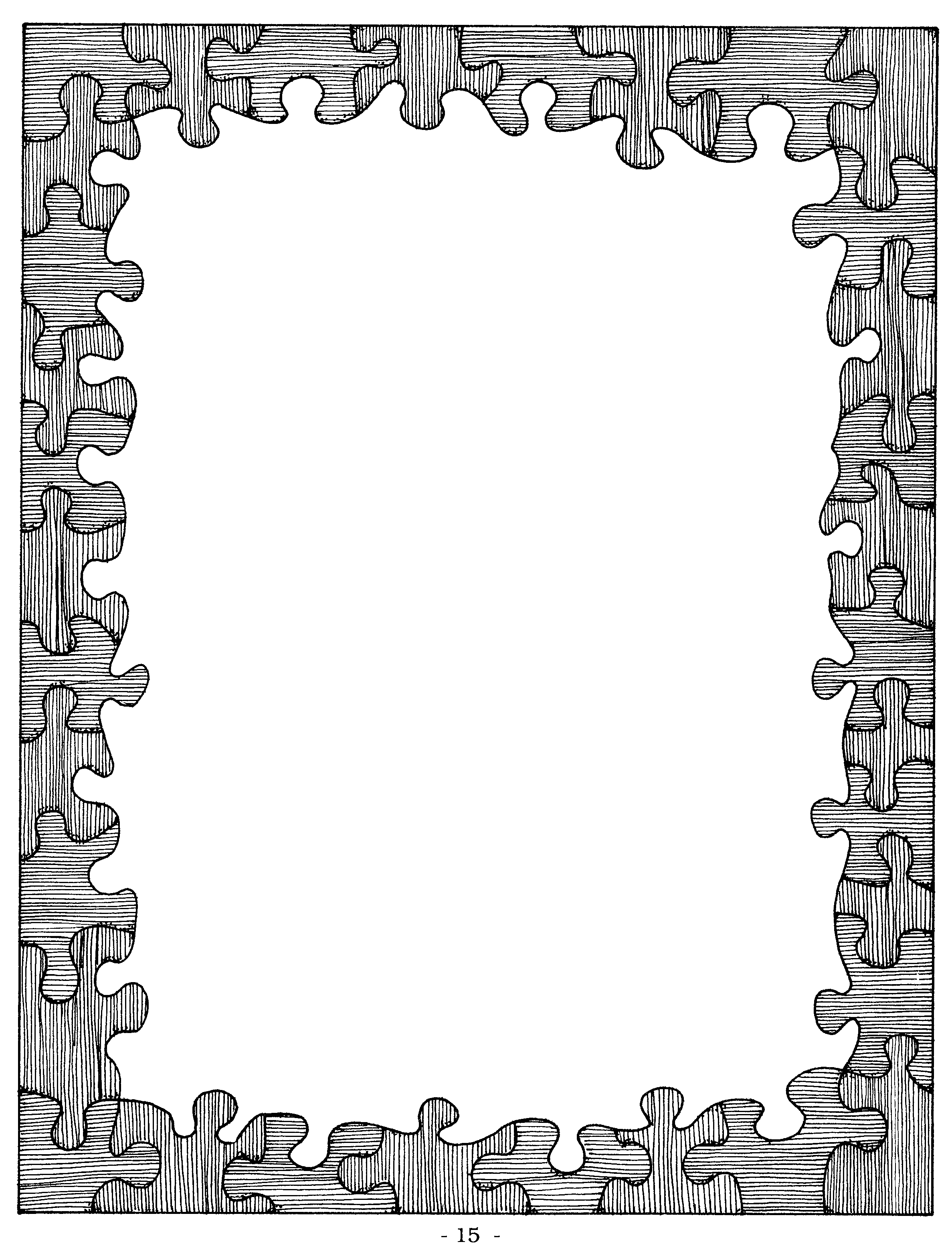 Mormon Share } Puzzle Border