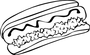 Pasta Clip Art Black And White - Free Clipart Images