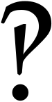 Interrobang - Wikipedia, the free encyclopedia