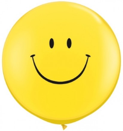 3 FT Display Balloon - Smiley Face | Dodson Group