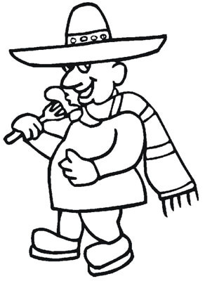 Free Cinco de Mayo Coloring Pages