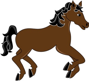 Horse Clip Art Black And White - Free Clipart Images