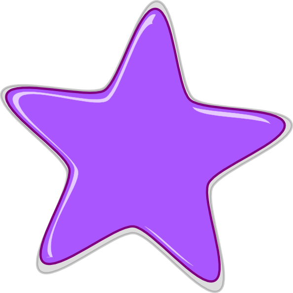 Purple Stars Clipart - Free Clipart Images
