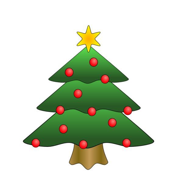 Free Christmas Tree Clip Art