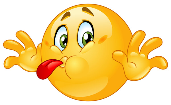 Smiley Tongue Out Clipart
