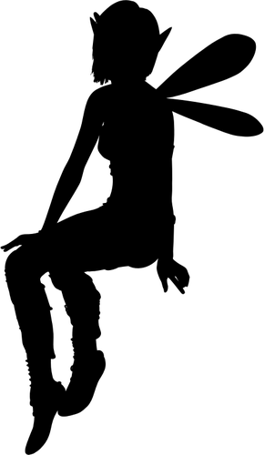 Fairy Outline Image | Public domain vectors