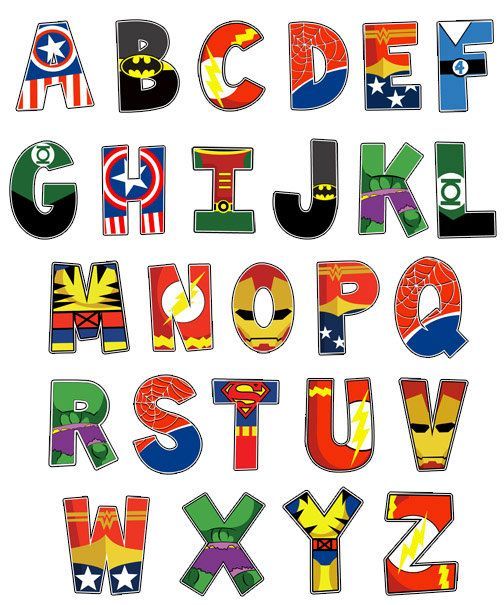 Superhero Font | Read Comics Free ...