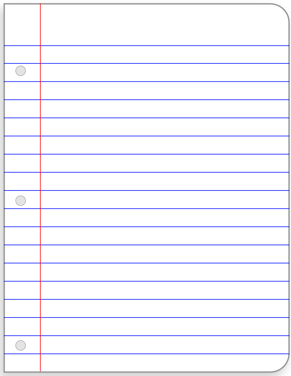 Loose Leaf Paper Clipart - Free Clipart Images