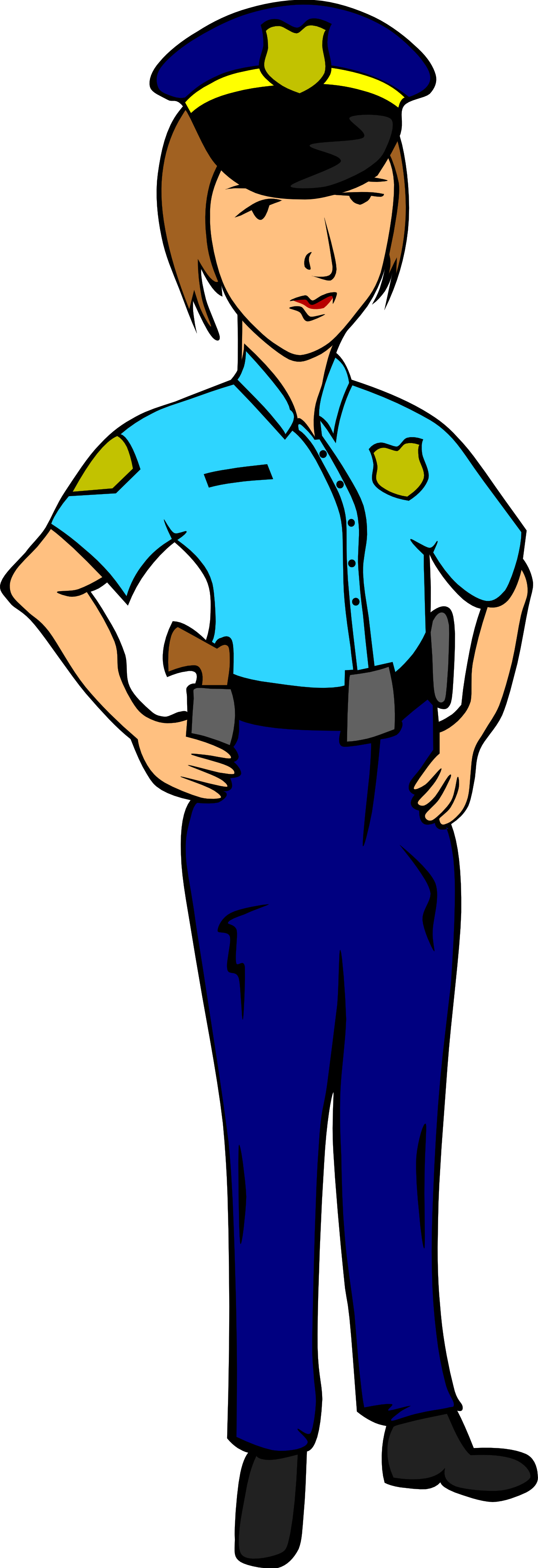 Police Officer Clip Art - Tumundografico