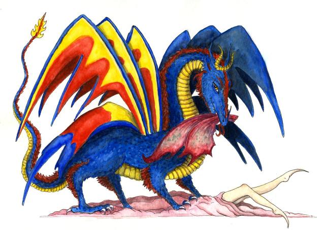 Scary Dragons | The Dragons of Heidi Buck