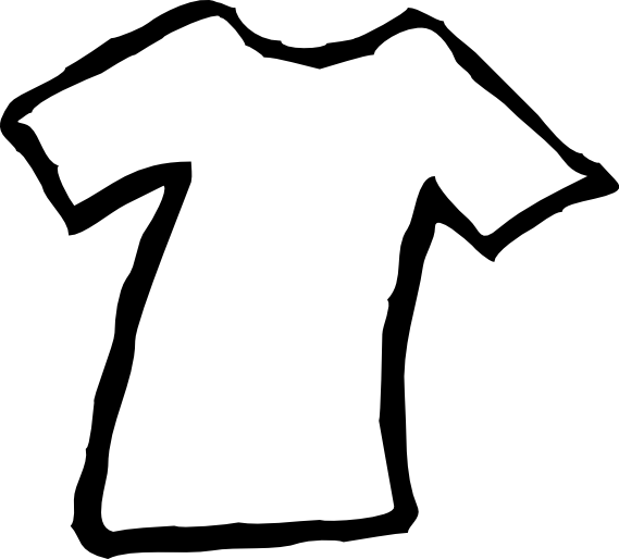 Clothes Clip Art Black And White - Free Clipart Images