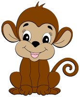 free monkey clip art images | Cute Baby Monkeys | dey all axed for ...