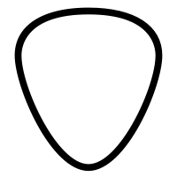 Guitar-pick icons